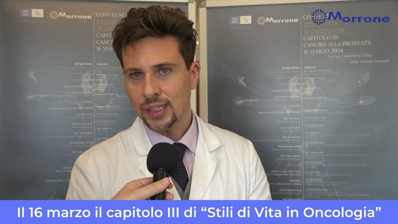Il Dr. Daniele Grumiro presenta il Convegno 