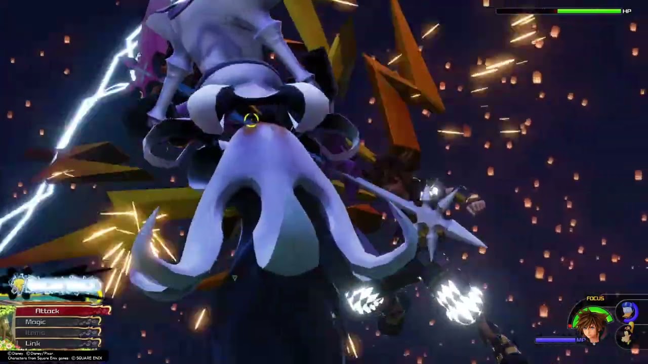 Clearing enemy rush kh3