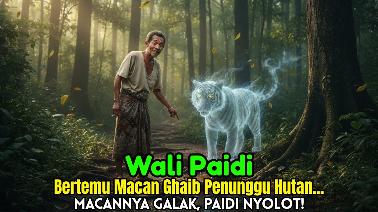 Wali Paidi Bertemu Macan Ghaib, Bukannya Takut Malah Protes Jalan Rusak!