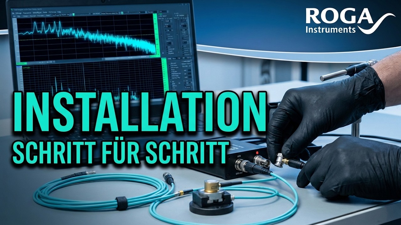 NVH Analysator Installation und Erste Schritte