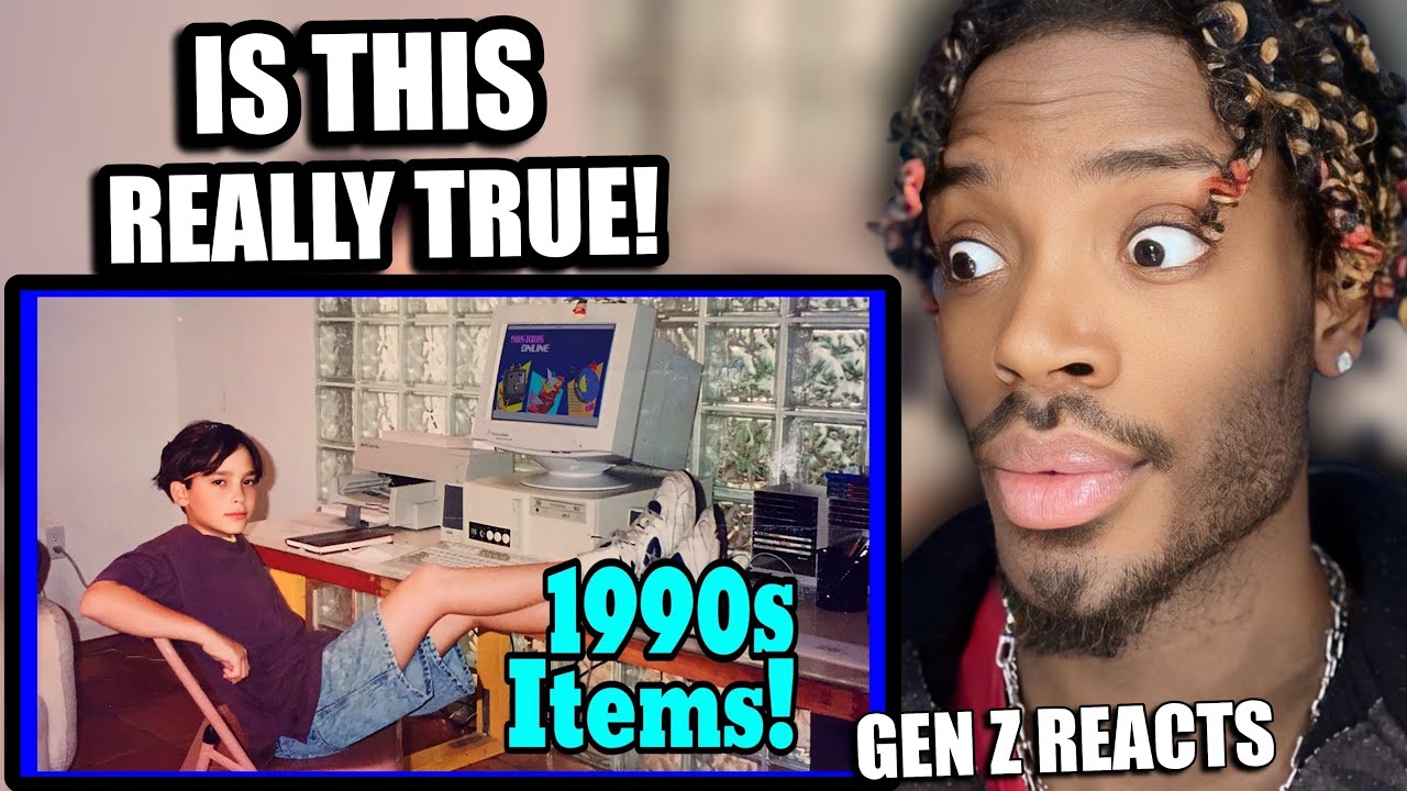 CURIOUS GEN Z Reacts To 1990s Things Found In Every Home For The FIRST TIME!