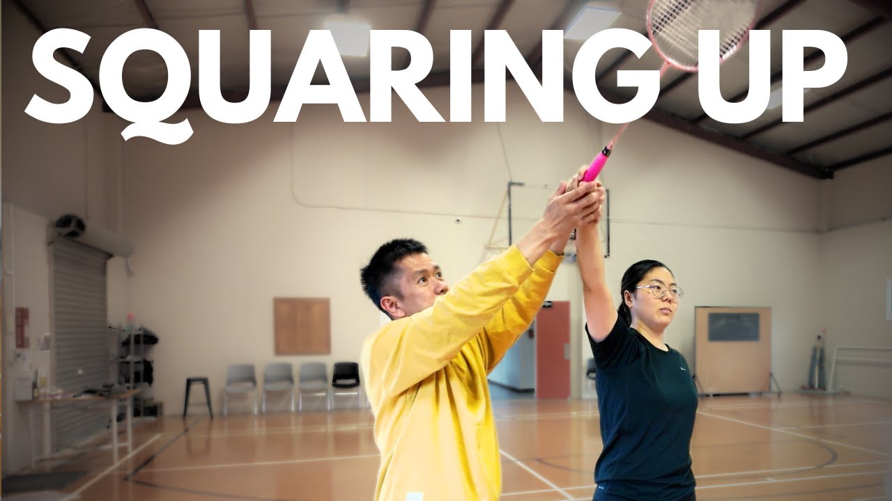 Master the Badminton V Grip Transition - How To Square Up Badminton Racket
