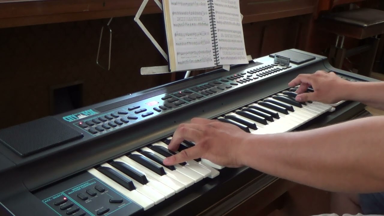 Oh! Jubilemos, Devotos De Cristo | Organista Bujor Florin Lucian tocando o Órgão Wersi City Fox 20