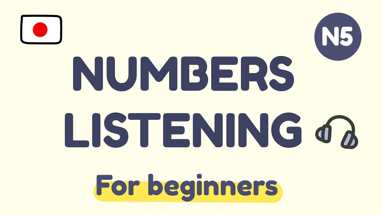 5-Minute Japanese Listening Practice for Beginners | Real-Life Numbers EP1:Travel