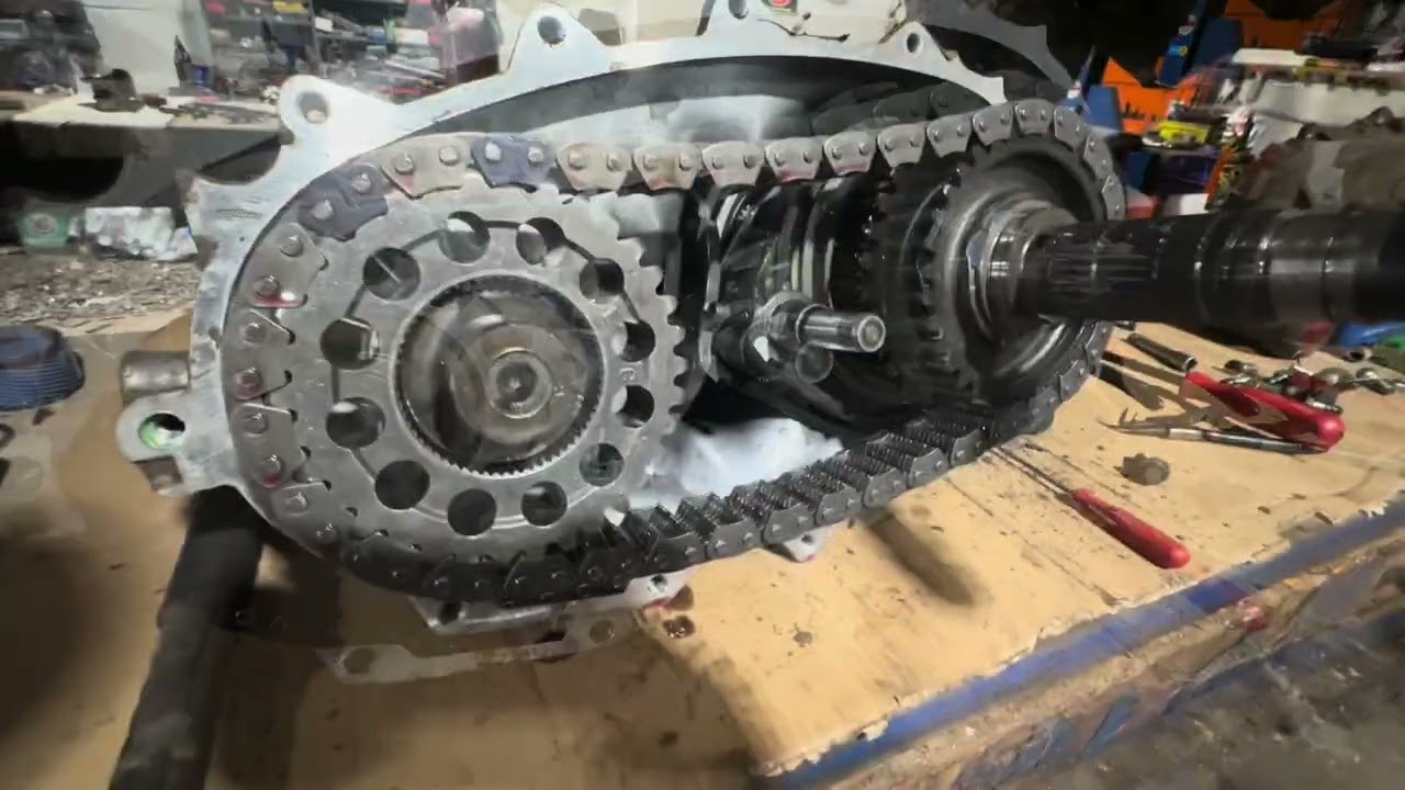 Swapping input shaft on Np241 DLD transfer case