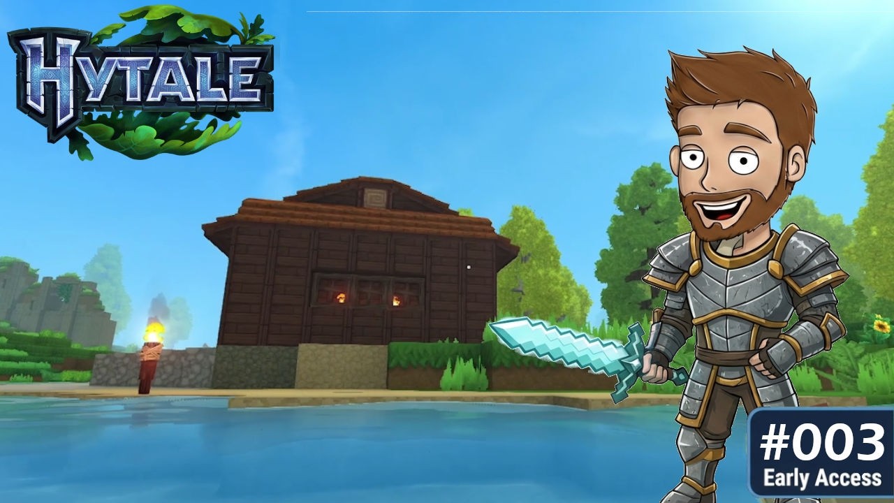 🏠 Es werde Dach und Landwirtschaft ⚔️ Hytale #003 (Early Access)