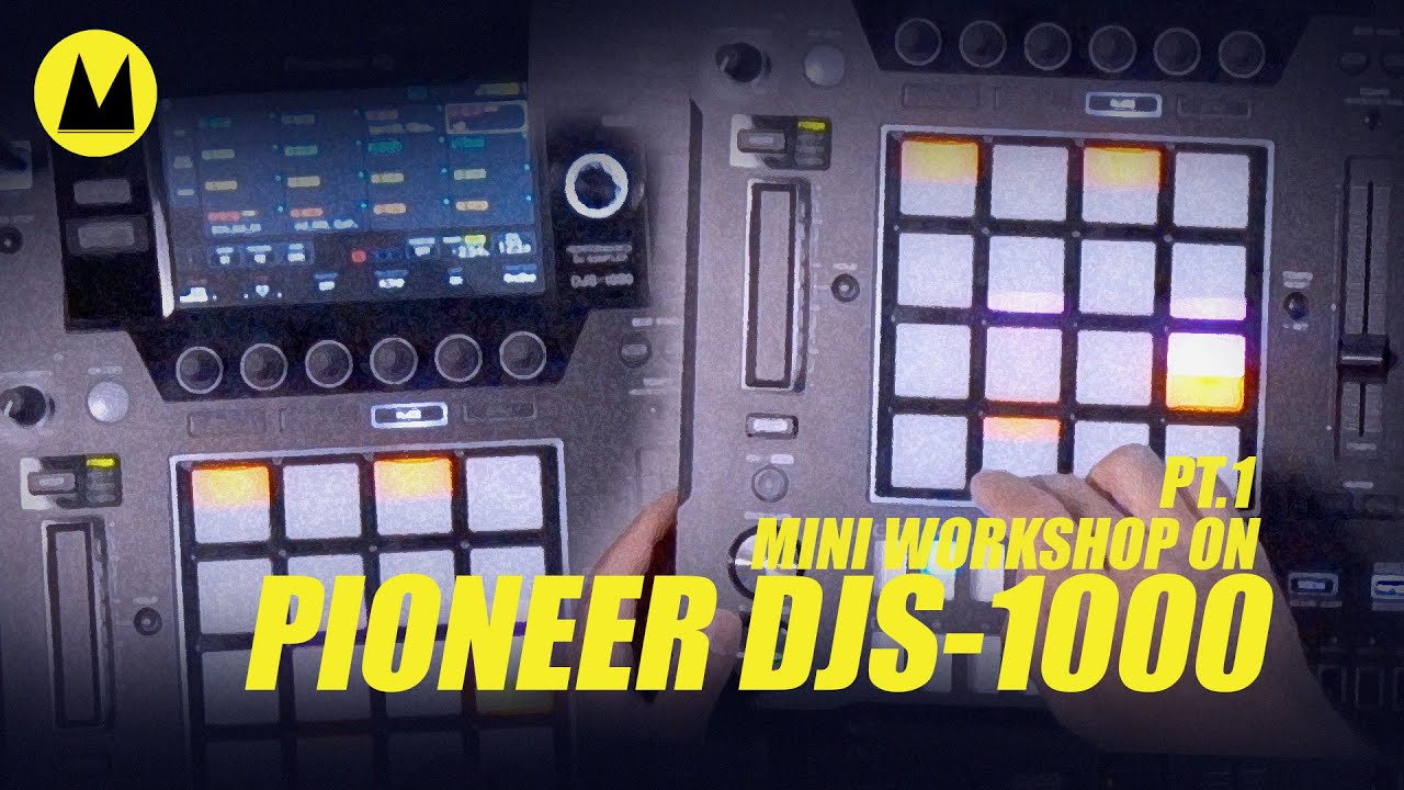 Pioneer DJ DJS-1000 Pt.1 Overview & Sampling