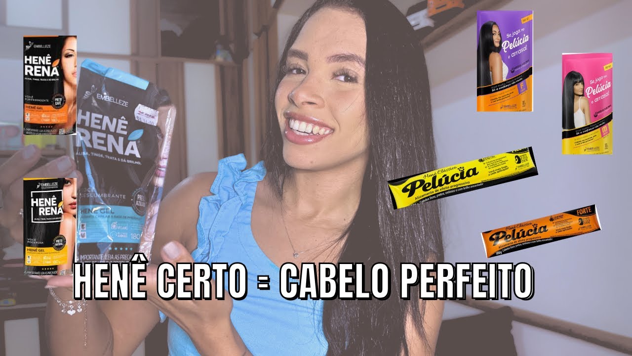 O MELHOR HENÊ para o Seu Cabelo: Descubra Qual Usar AGORA