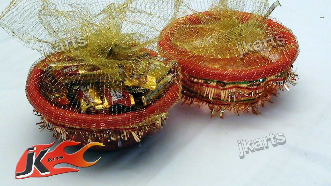 DIY Gift Idea | Gift Basket (How to make)  | JK Arts 085