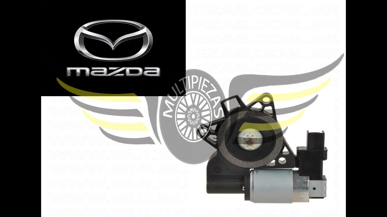 Cómo cambiar engrane MOTOR ELEVADOR VIDRIO MAZDA 3 5 6 CX-7 CX-8 CX-9 RX-8 Window Lift Motor