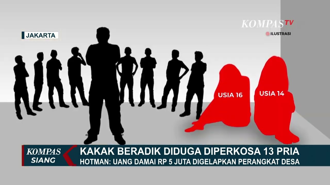 Keji! 13 Pria Kelabui, Buat Mabuk, dan Bergilir Perkosa Kakak Beradik di Purworejo Jateng