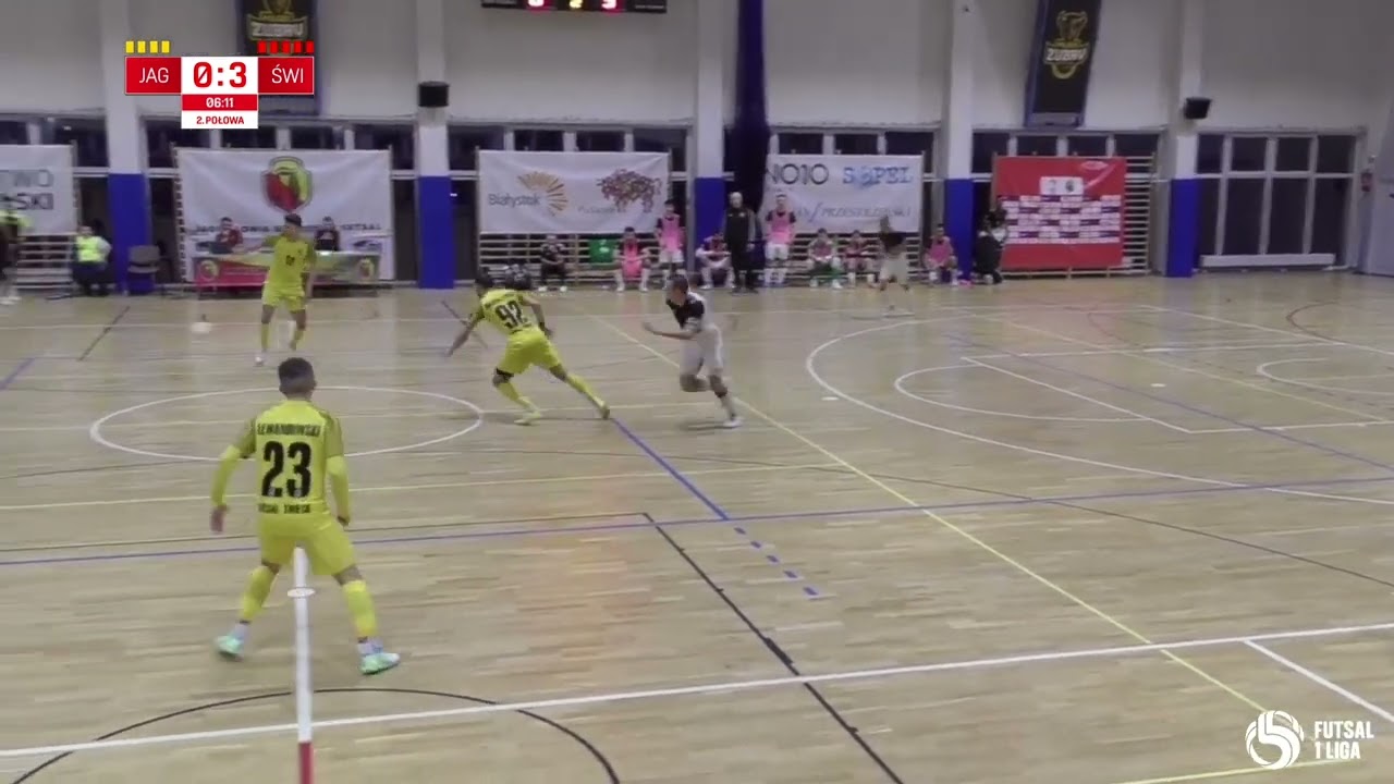Jagiellonia Białystok - Futsal Świecie 2-3 | SKRÓT | 27.11.24 | 10 kolejka, 1 liga futsalu