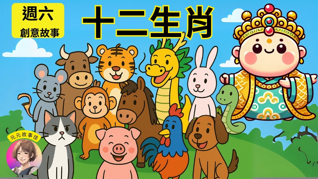 【十二生肖的由來】兒童睡前故事繪本｜兒童故事繪本｜床邊故事｜童話故事｜寓言故事｜兒童動畫｜晚安故事｜你被點名了嗎?｜想讓元元點名的小寶貝請跟老師聯絡｜元元老師的聯絡方式在描述欄