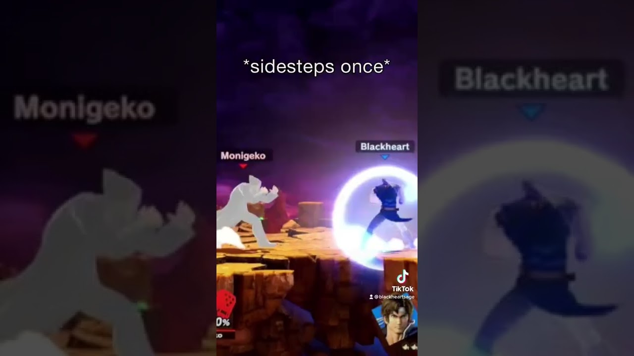 when you sidestep in Super Smash Bros. Ultimate | #Shorts #ssbu
