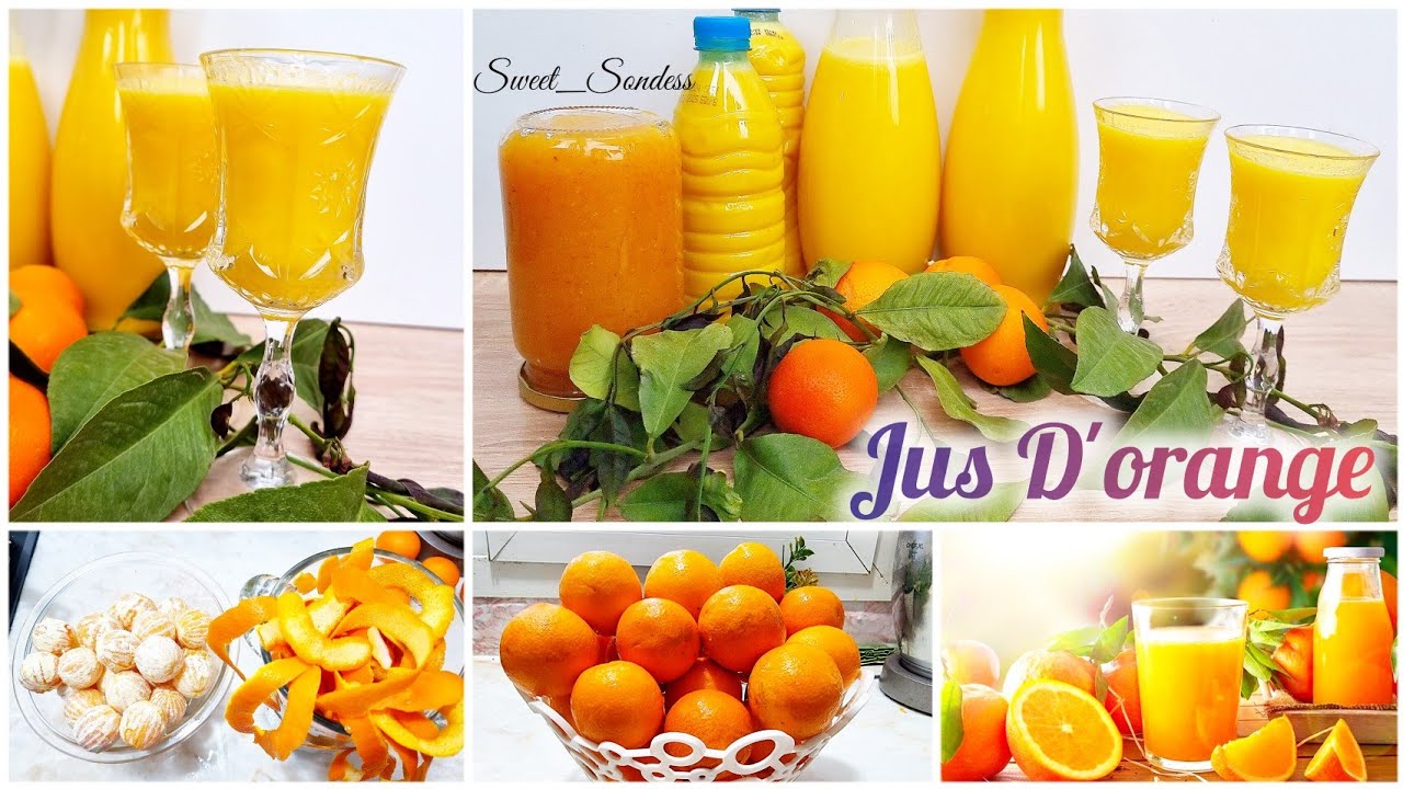 ألذ طريقة تجرب بيها #عصير #البرتقال بتقنيات جديدة لا تخلوها تفوتكم 🍊 /jus #d'orange super délicieux#