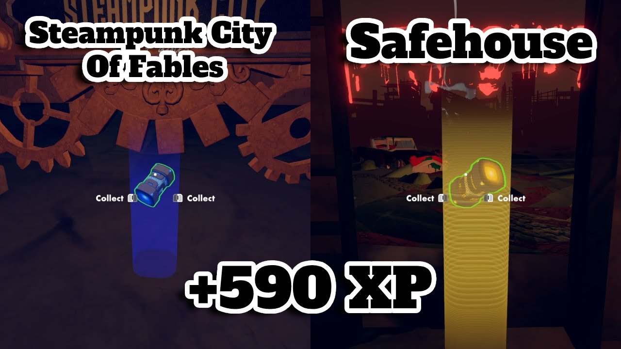 Paid Core Locations In Steampunk City Of Fables & Safehouse (Science Restoration)