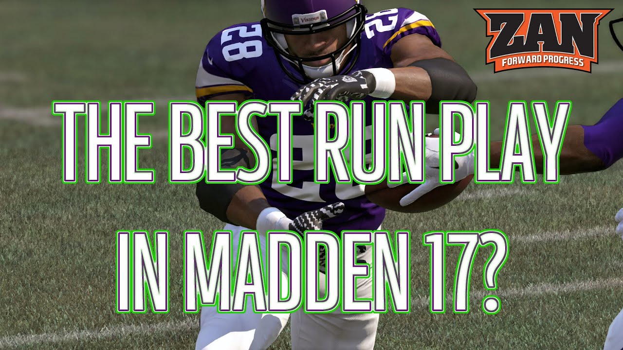 Madden 17 - The BEST Run in Madden 17