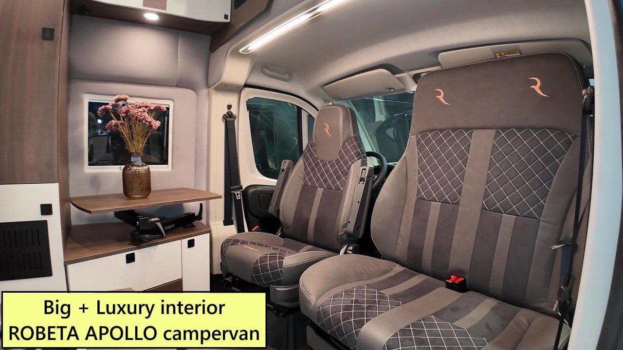 Luxury + Big Interior campervan 2026 ROBETA APOLLO