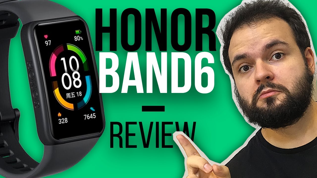 HONOR BAND 6 Unboxing Review - TELA AMOLED GRANDE! Mas vale a pena? É bom? - HONOR BAND 6 Brasil