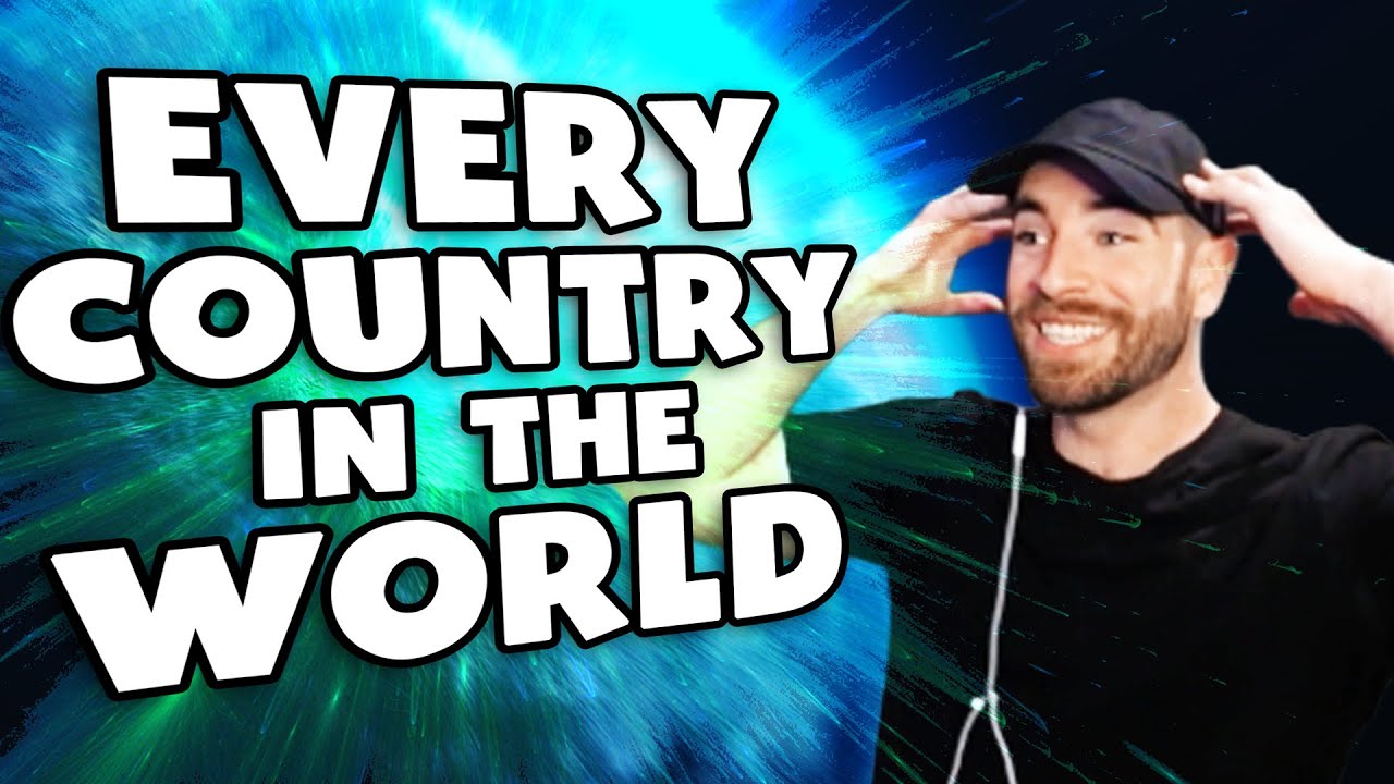 Can I Find EVERY COUNTRY IN THE WORLD on a Borderless Map?