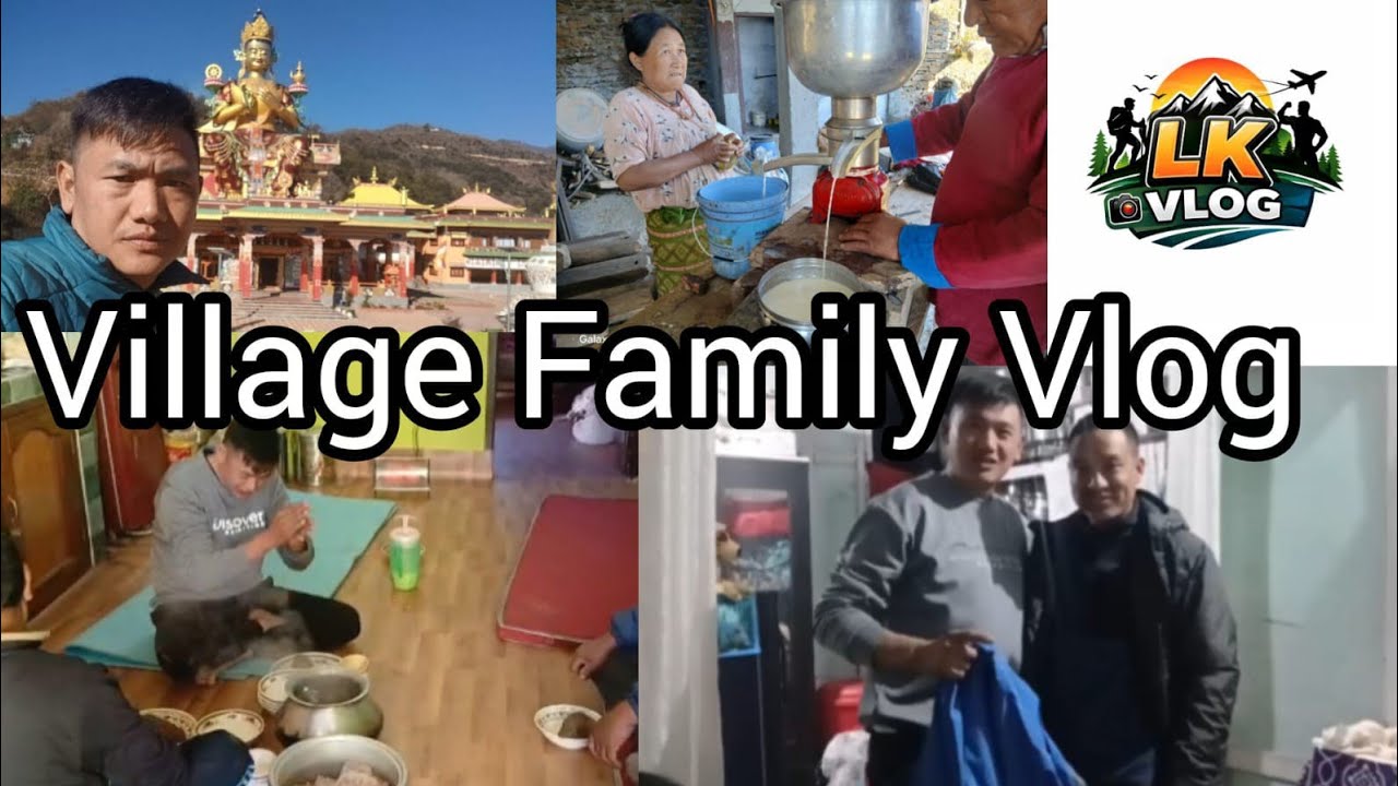 Family ke saath ek simple village  life 🌾|| LK Vlog