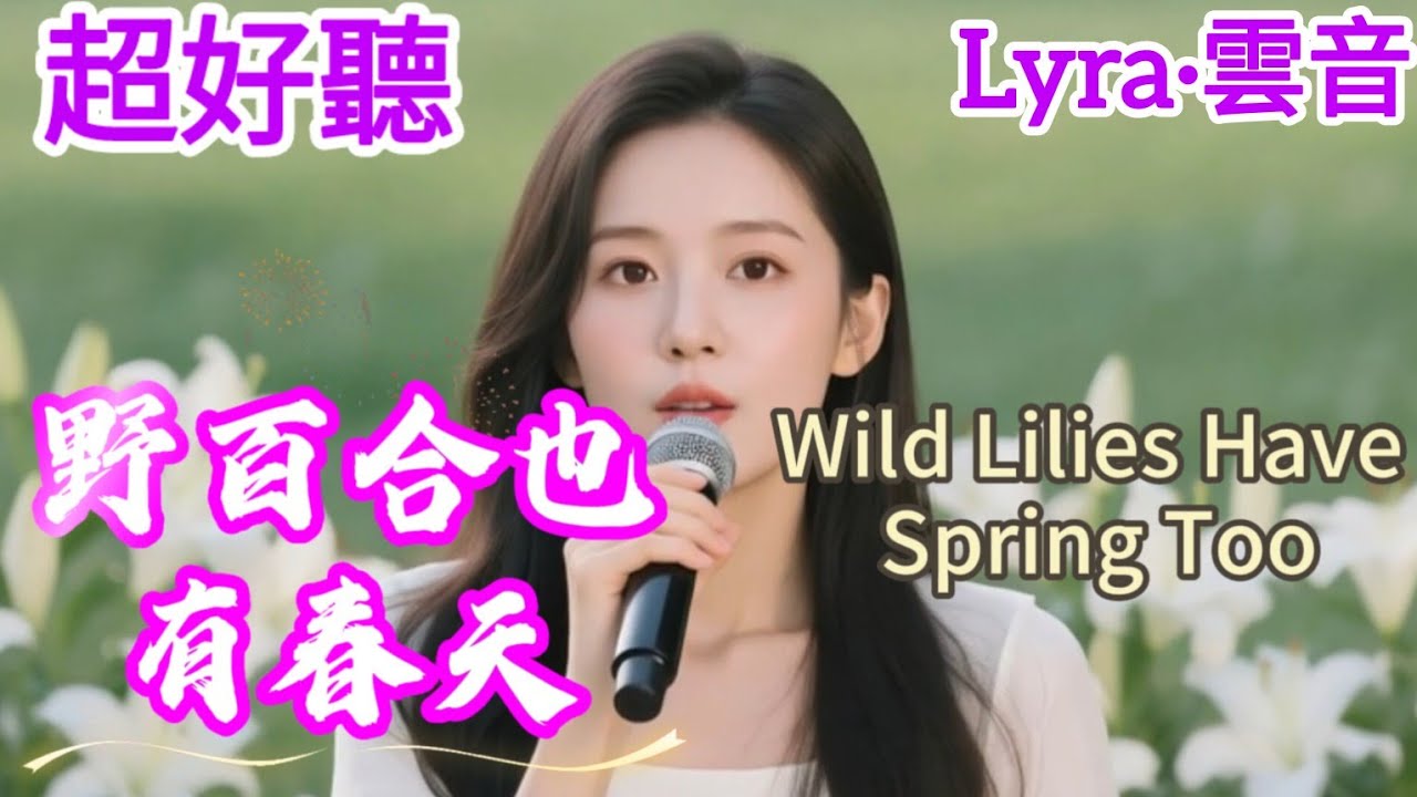 Lyra·雲音 翻唱 超好聽 |《野百合也有春天》 | 女聲版 | 原唱:潘越雲 | 彷彿如同一場夢，我們如此短暫的相逢 | 