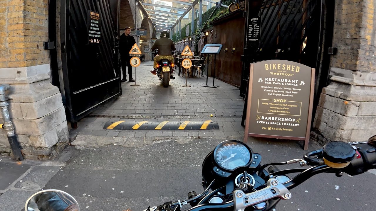 London, Bike Shed & Guinness - Proper British day out!