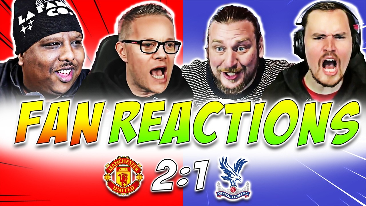 UNITED FANS GO WILD! 😱 Man United 2-1 Fulham Fan Reactions