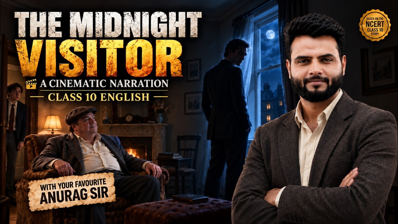 The Midnight Visitor ONE SHOT 🔥 | Class 10 English | Anurag Tyagi Sir