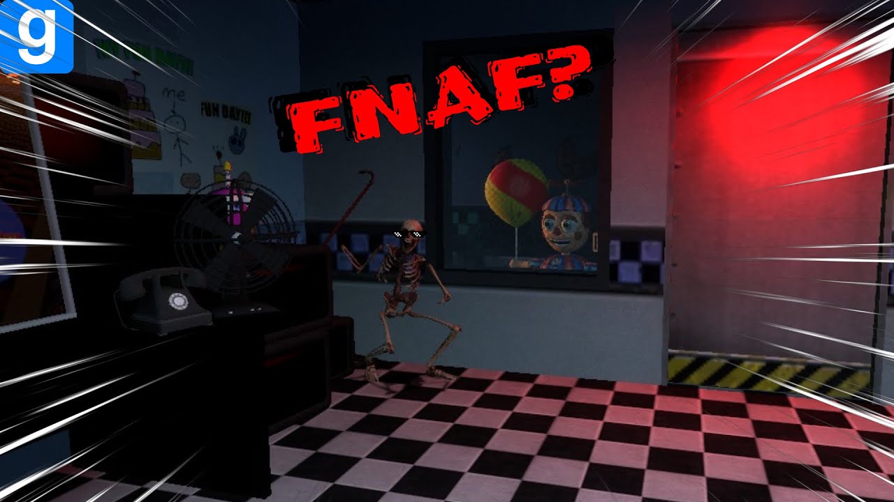 Patologiczne noce w FNaF'owym Garry’s modzie