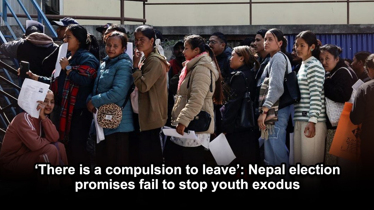 &lsquo;There is a compulsion to leave&rsquo;: Nepal election promises fail to stop youth exodus