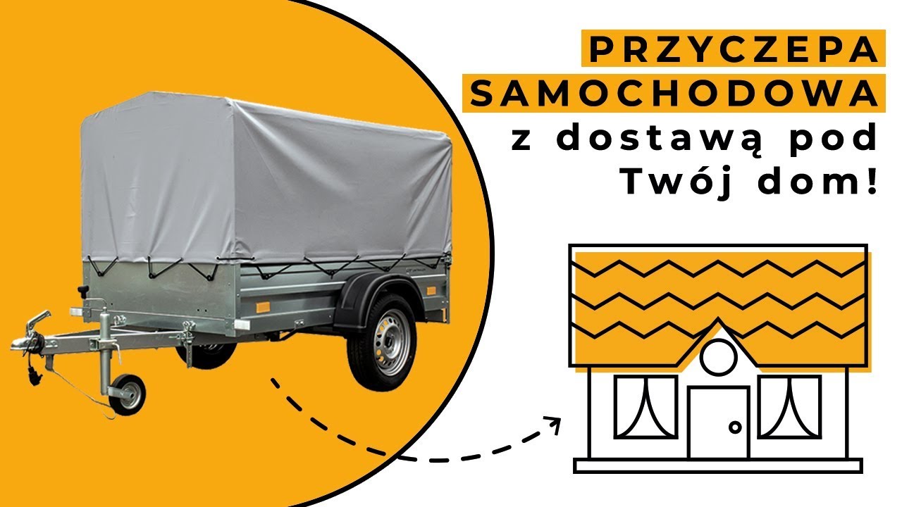 Przyczepa samochodowa z plandeką UNITRAILER Garden Trailer 200