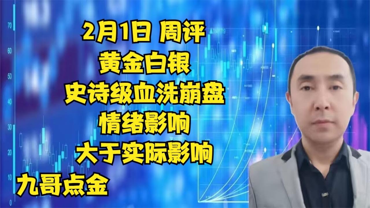 2月1日 周评  黄金白银，史诗级崩盘，情绪的影响，大于实际影响