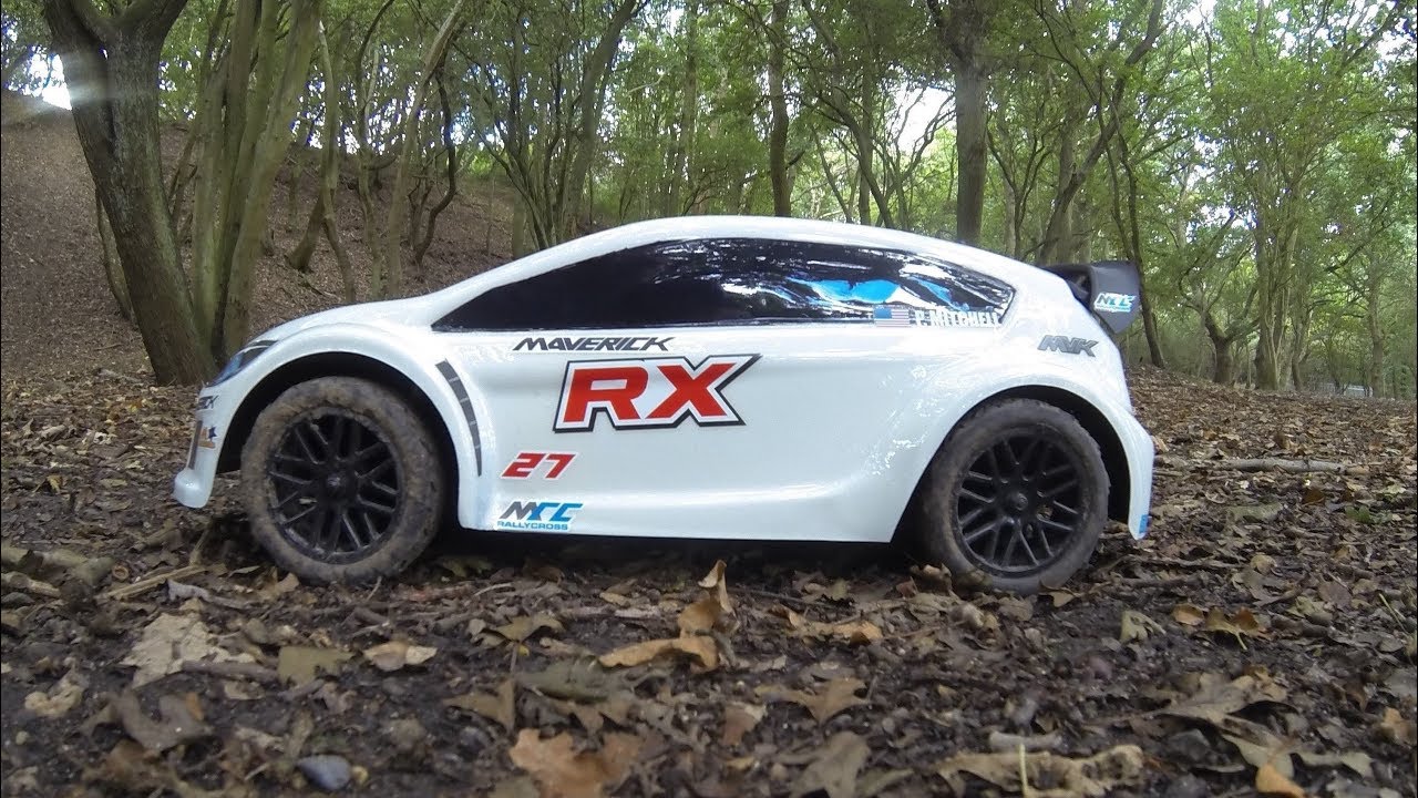 Maverick Strada RX 1/10 Brushless RTR Electric Rally Car On 2s-New body Didnt Last Long (NO MUSIC)