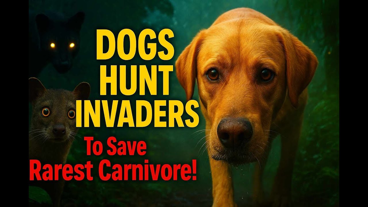 Detection Dogs vs Invasive Civets: Humane Relocation in Madagascar