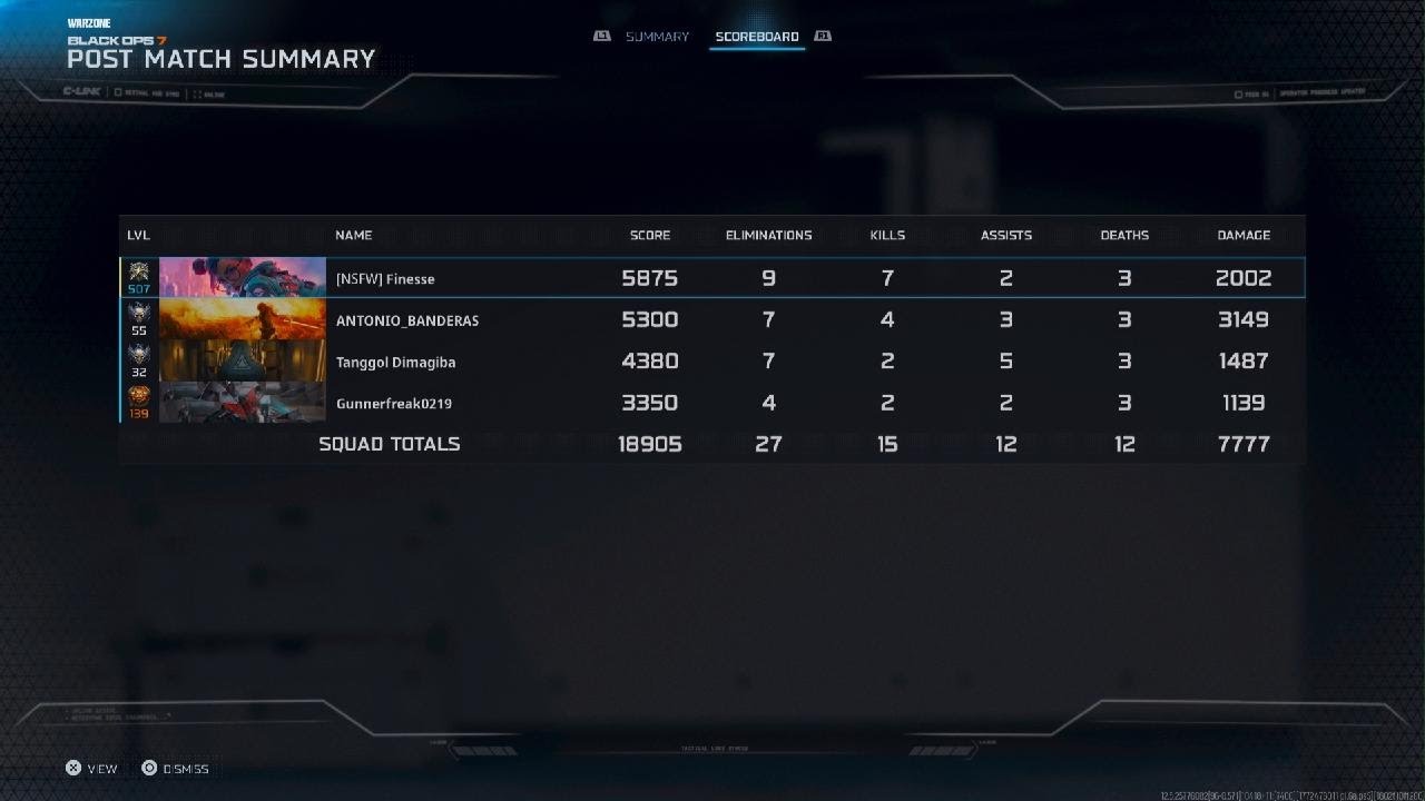 7 kills 27 elims SIGA Sadness