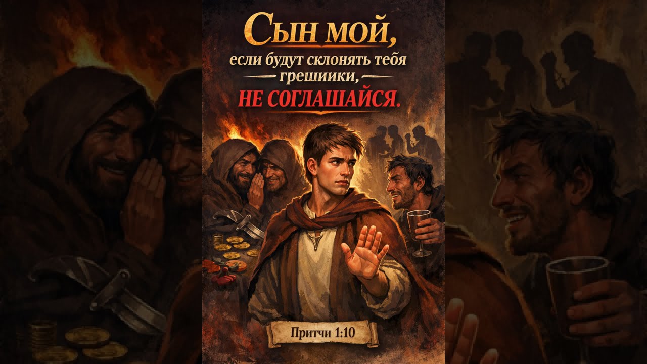 Проповедь МСЦ ЕХБ «…если будут склонять тебя грешники , не соглашайся» Гриценко Василий