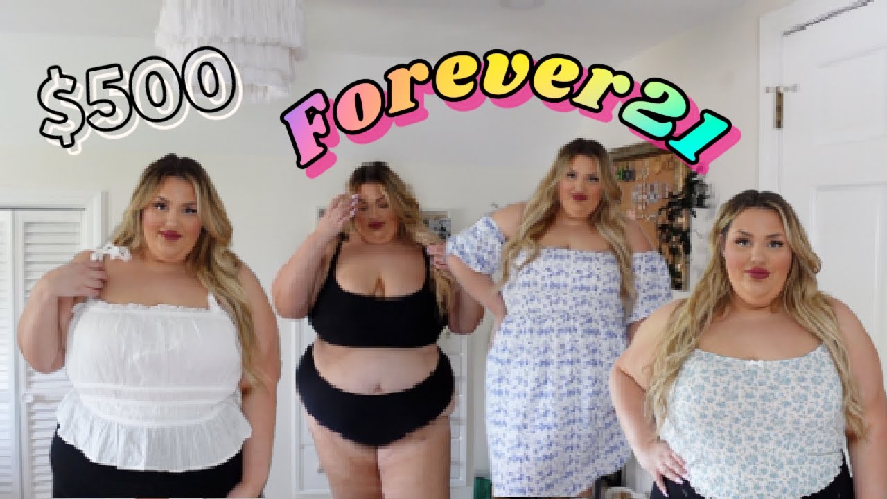 HUGE SPRING PLUS SIZE TRY ON HAUL ft. FOREVER21!