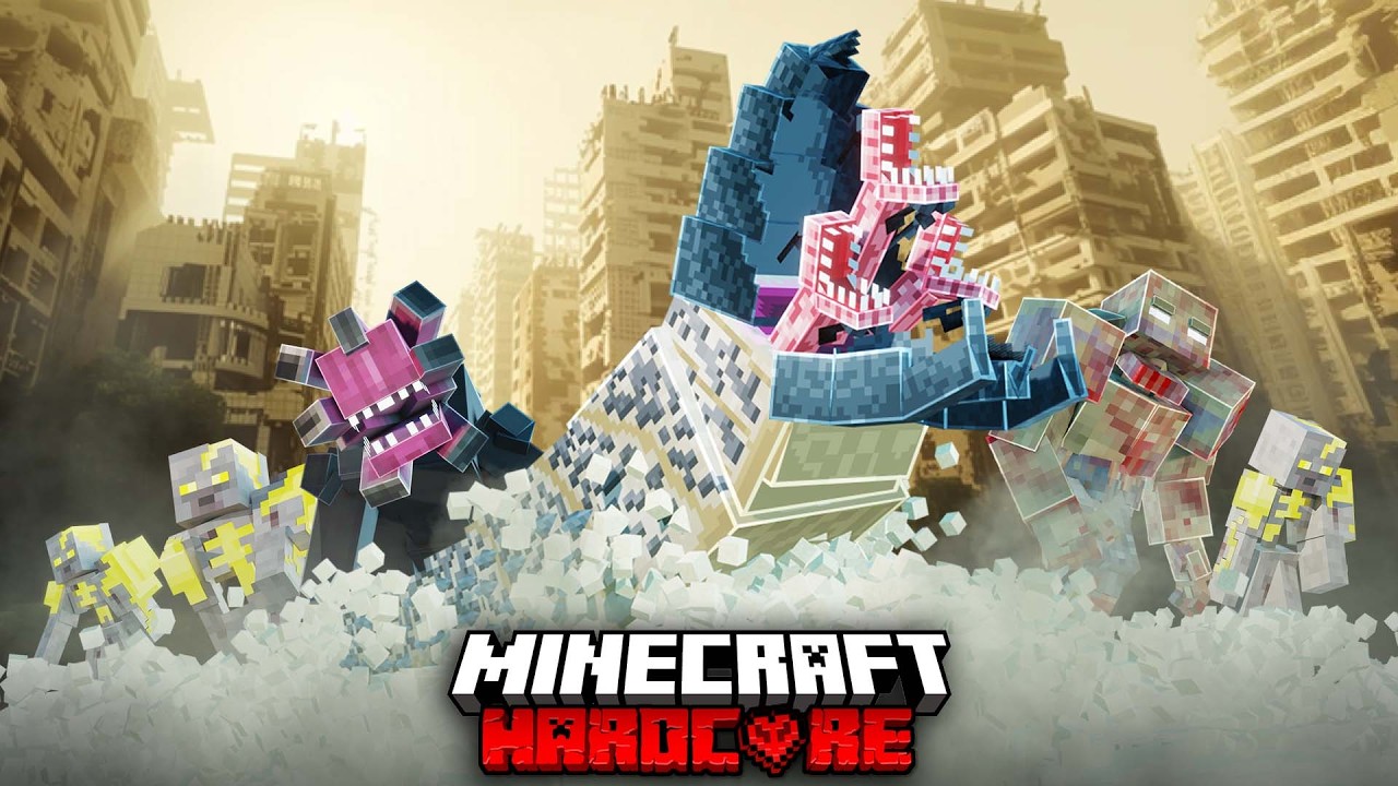 I Simulated a NUCLEAR FALLOUT in Minecraft Hardcore... Here's what happened.