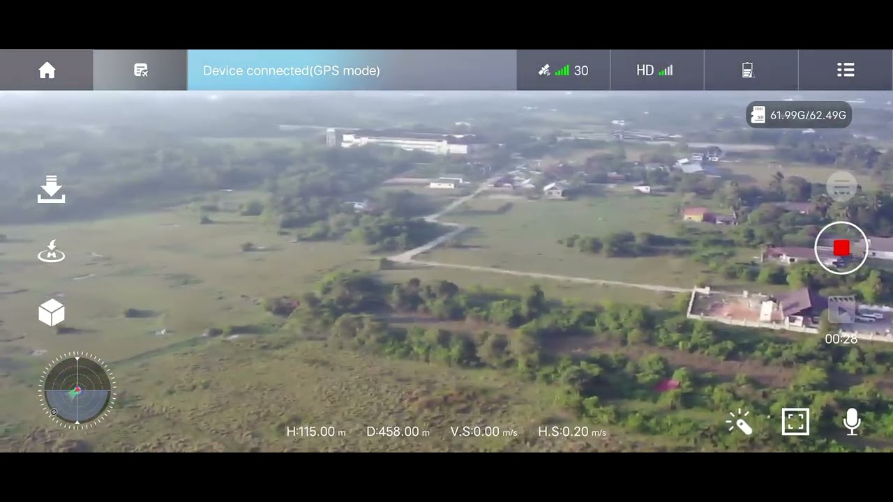 Flying my L200 Pro max drone at early time morning 🌅