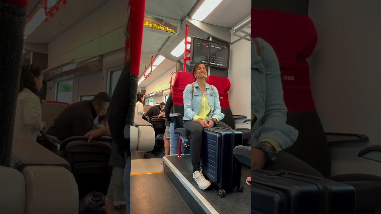 The best way to get from VIENNA Airport to City Center! #vienna #travel #viennaguide #viennablogger