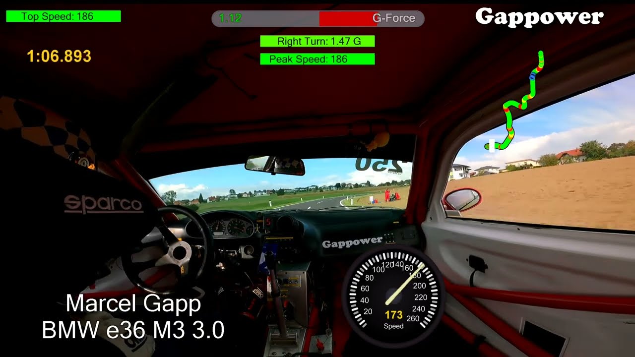 Bergrennen St. Agatha 2025 Onboard | Marcel Gapp im BMW E36 M3 3.0 