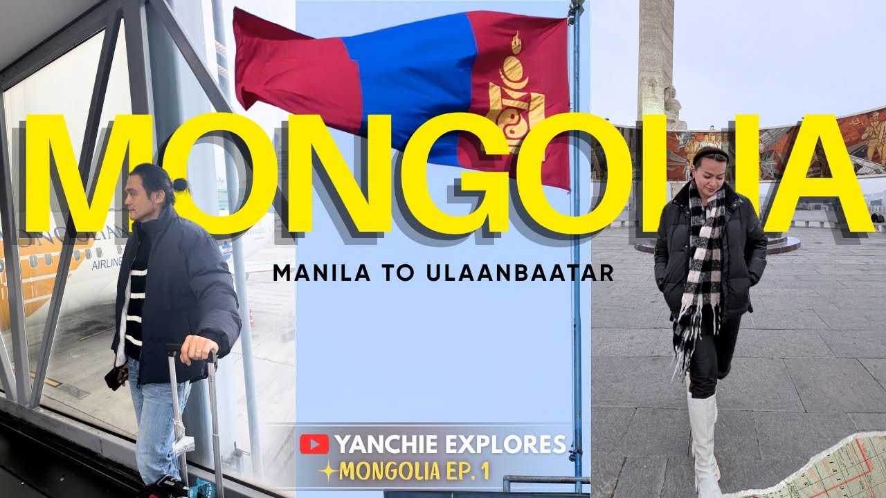 🇲🇳🇵🇭VISA-FREE MONGOLIA TRAVEL FOR FILIPINO Ep1. MNL TO UBN Full Guide For First Timers🫶🏼