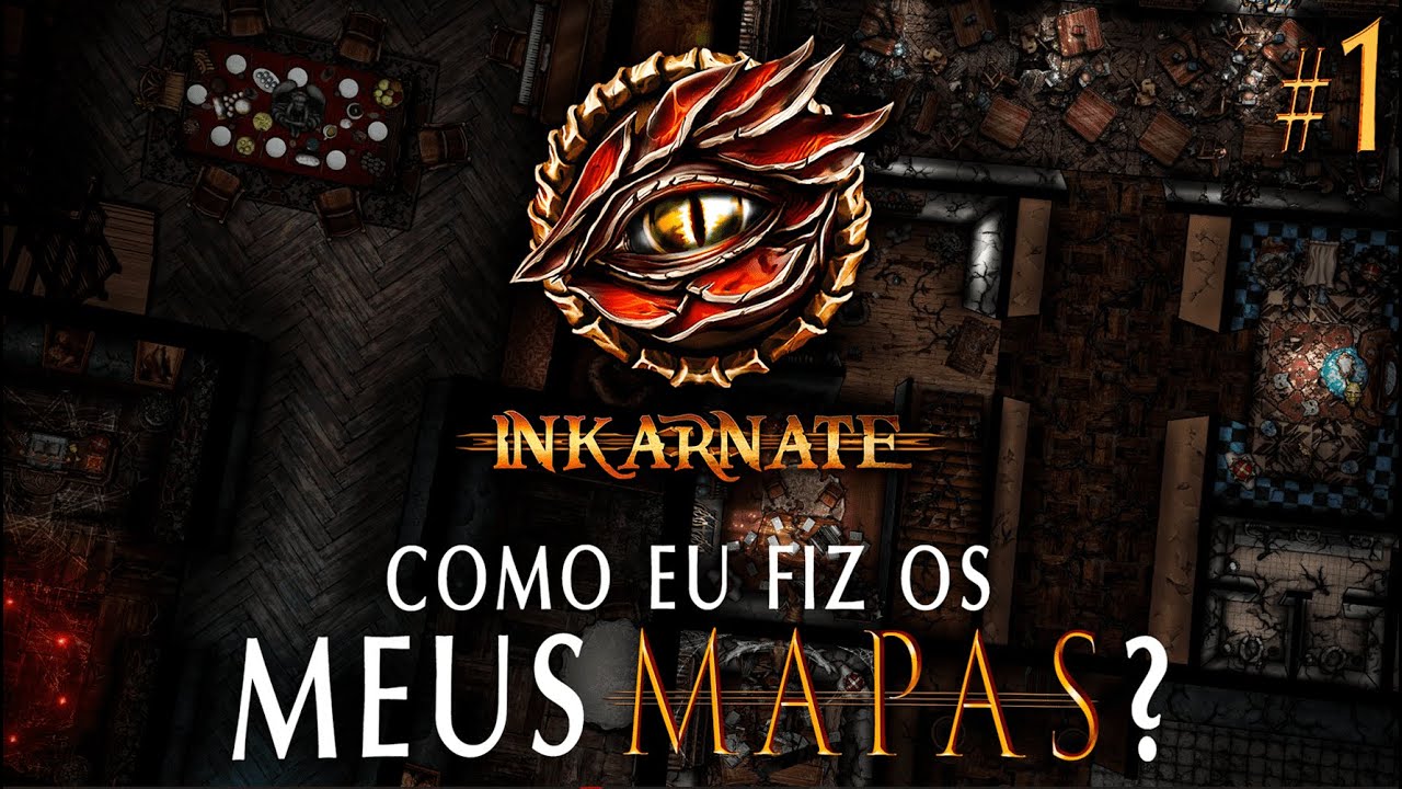 COMO USAR O INKARNATE PARA CRIAR INTERIORES PARECIDOS COM OS DE MAPAS DE ORDEM PARANORMAL? - (1/2)