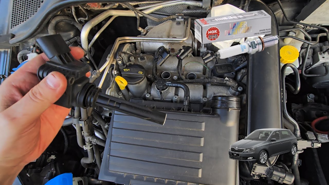 Skoda Fabia III 1.2 TSI (NJ3) - Spark plug replacement