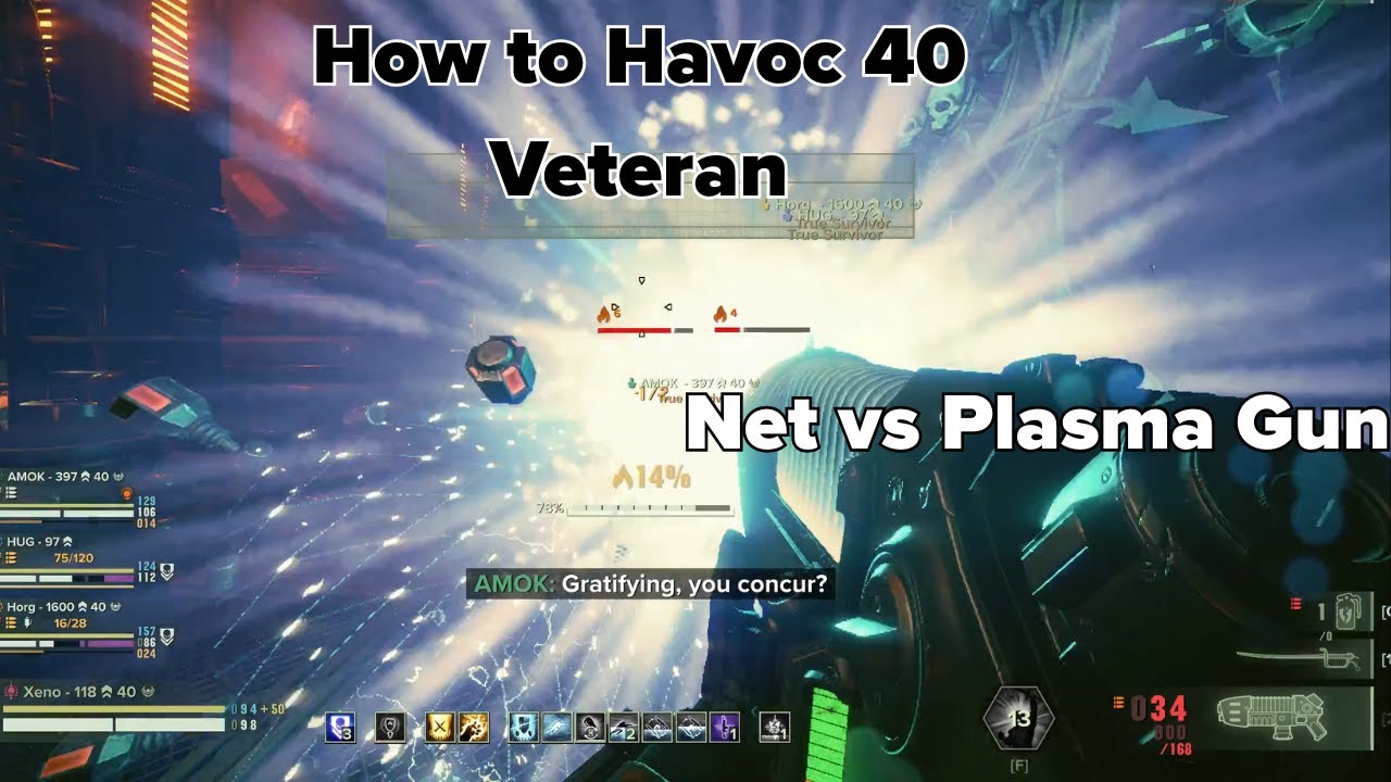 Как играть за ветерана в Havoc 40┃Darktide