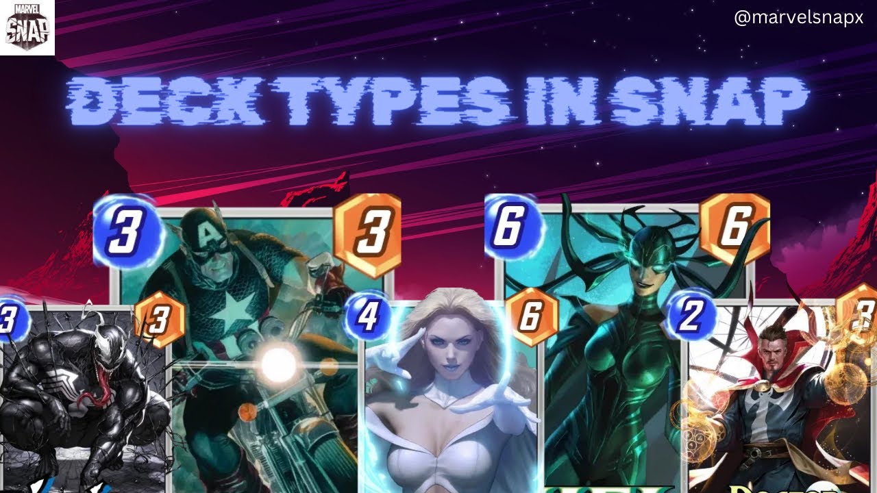 How to Master Your Strategy: Exploring Marvel Snap Game Deck Types!