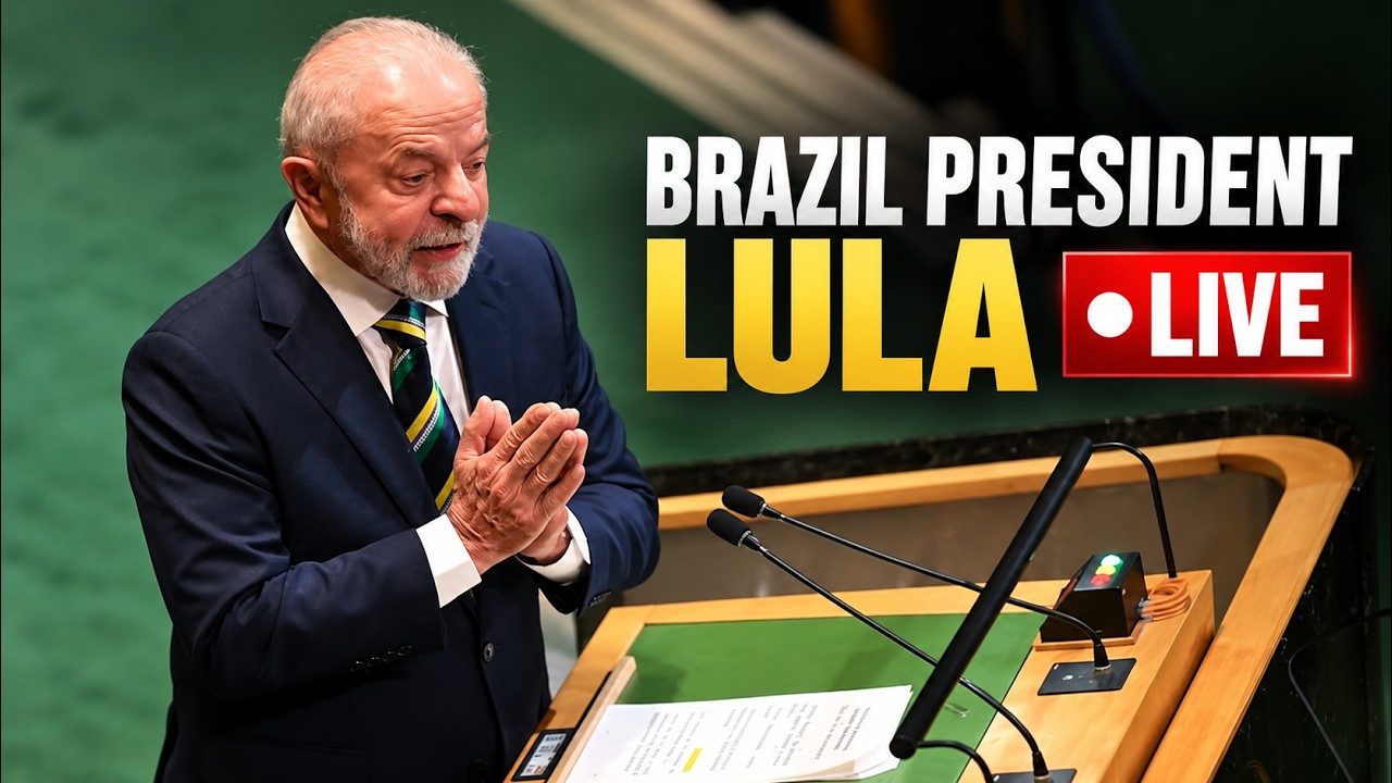 Lula UNGA Speech LIVE | Brazil President Addresses UN General Assembly 2026 | UNGA LIVE