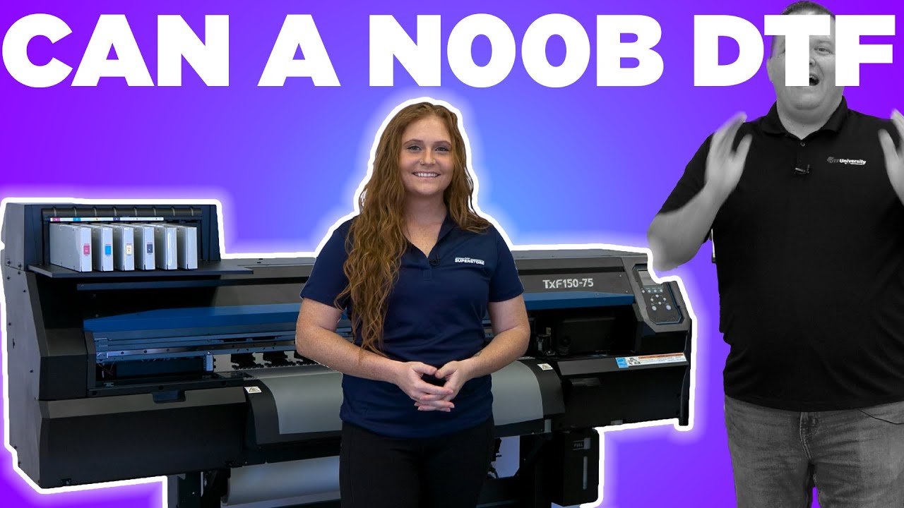 Effortless DTF Printing with the Mimaki TxF150-75