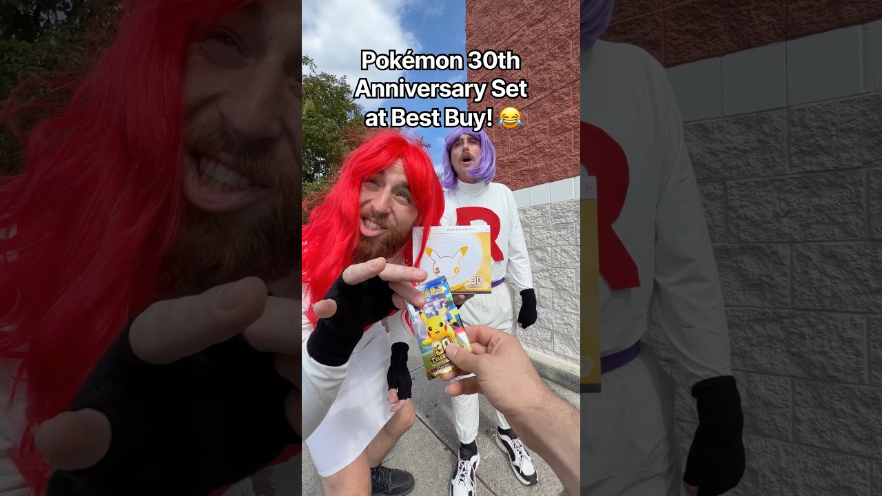Набор Pok&eacute;mon к 30-летию в Best Buy! #pokemon #pokemoncards #pokemontcg #teamrocket #shorts